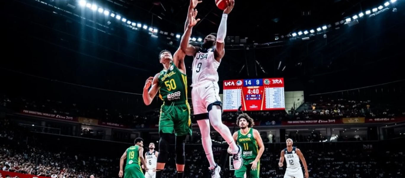 Οι ΗΠΑ εύκολα την Βραζιλία 89-73 αλλά τώρα τι να το κάνουμε…